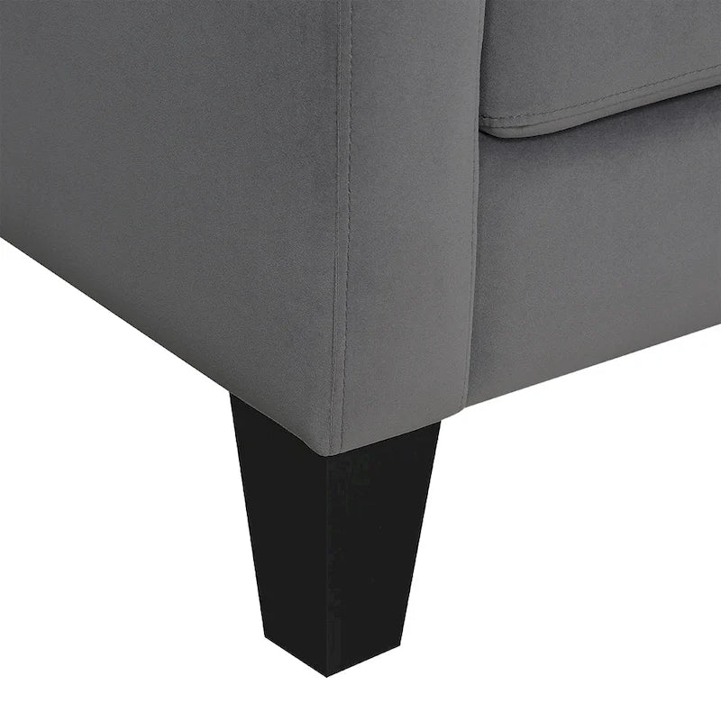 Sillón de poliéster de estilo moderno de mediados de siglo