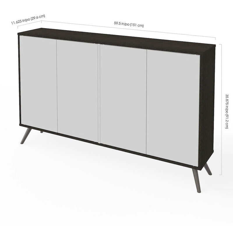 Armoire de rangement de 60 pouces pour petits espaces