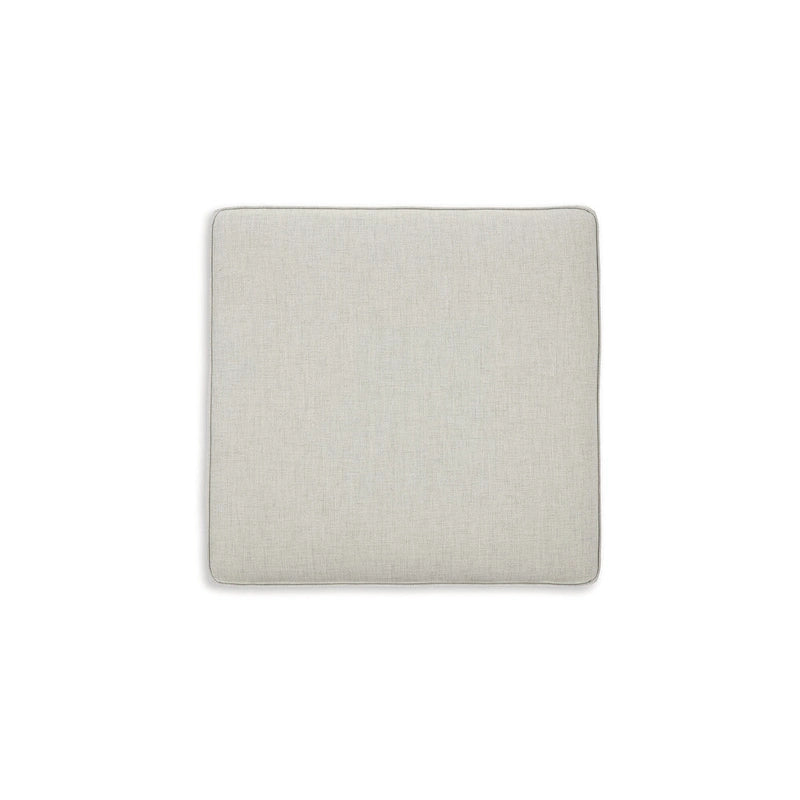 Pouf décoratif gris surdimensionné