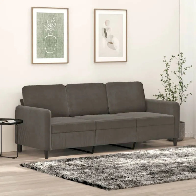 Fauteuil rembourré en velours avec accoudoirs, pour le salon