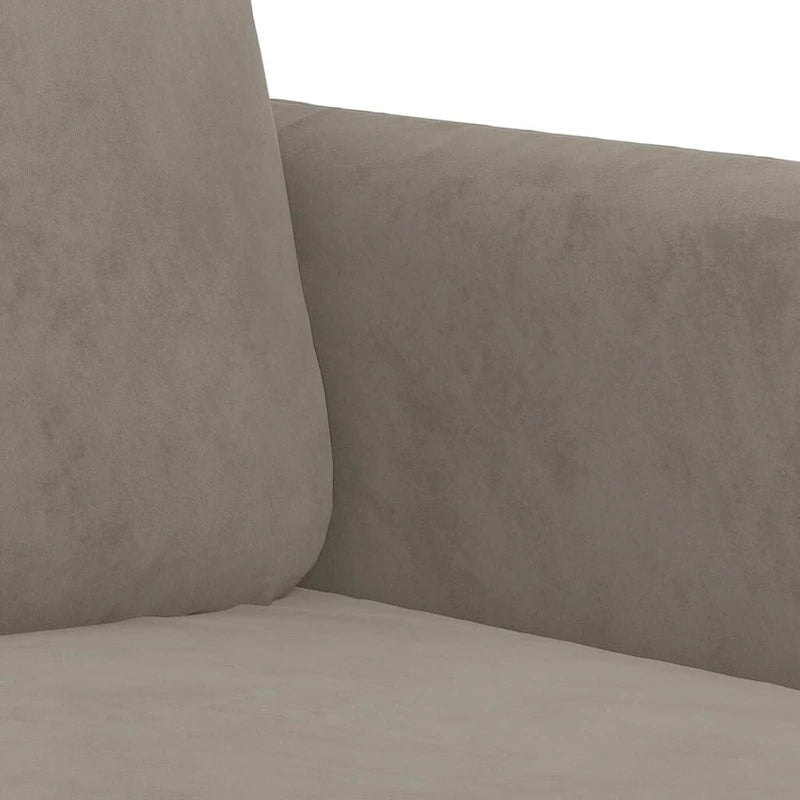 Fauteuil rembourré en velours avec accoudoirs, pour le salon