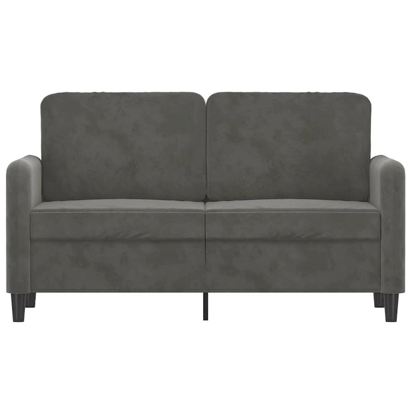 Sillón tapizado de terciopelo con reposabrazos para sala de estar
