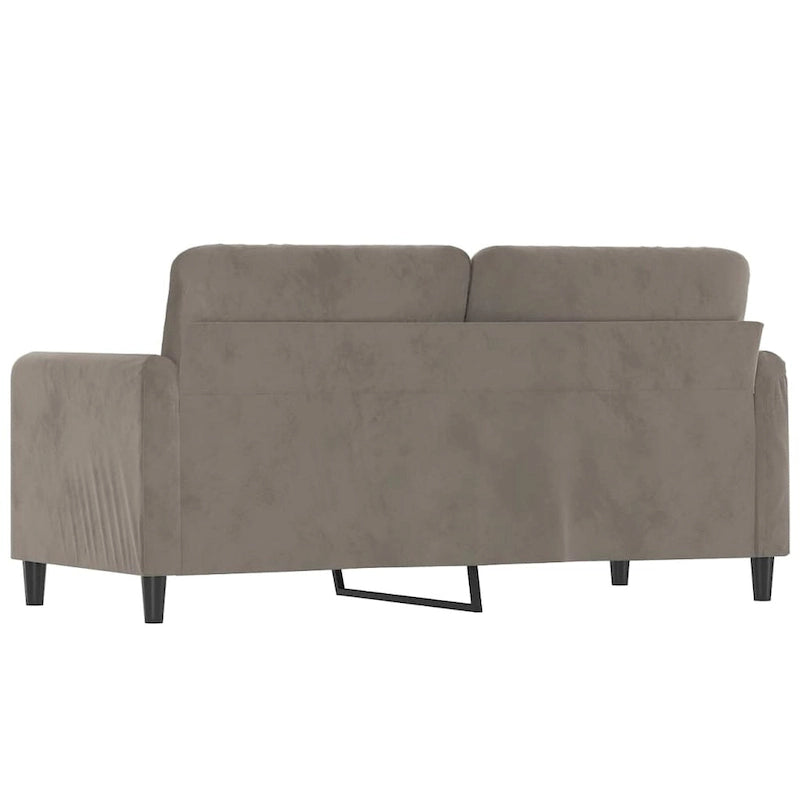 Sillón tapizado de terciopelo con reposabrazos para sala de estar