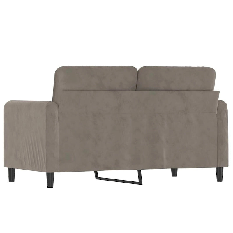 Sillón tapizado de terciopelo con reposabrazos para sala de estar