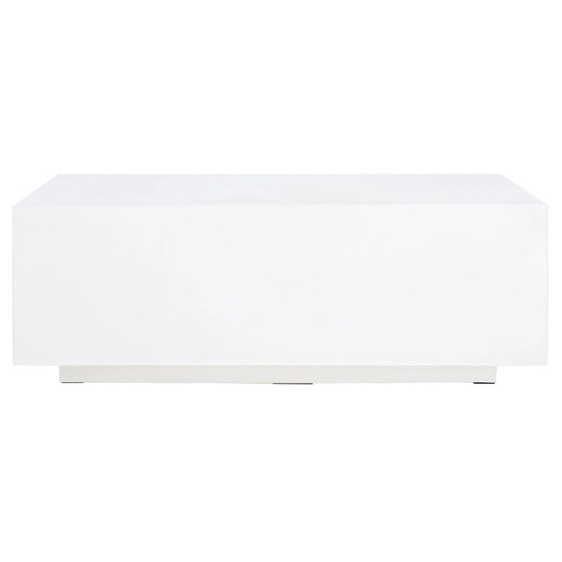 Table basse rectangulaire - 40 W x 20 D x 14 H - 40Wx20Dx14H