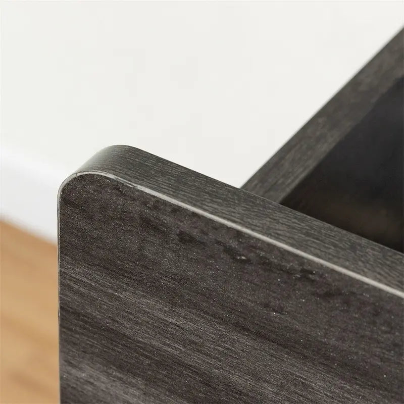 Cómoda de madera con seis cajones