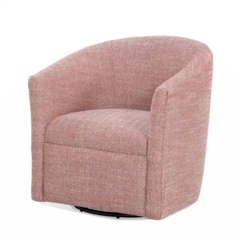 Fauteuil tonneau pivotant en polyester