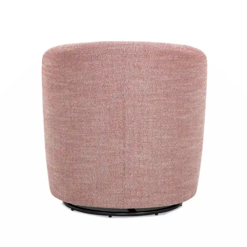 Fauteuil tonneau pivotant en polyester