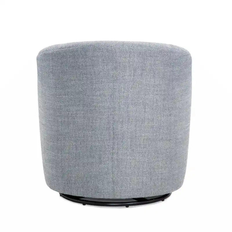 Fauteuil tonneau pivotant en polyester