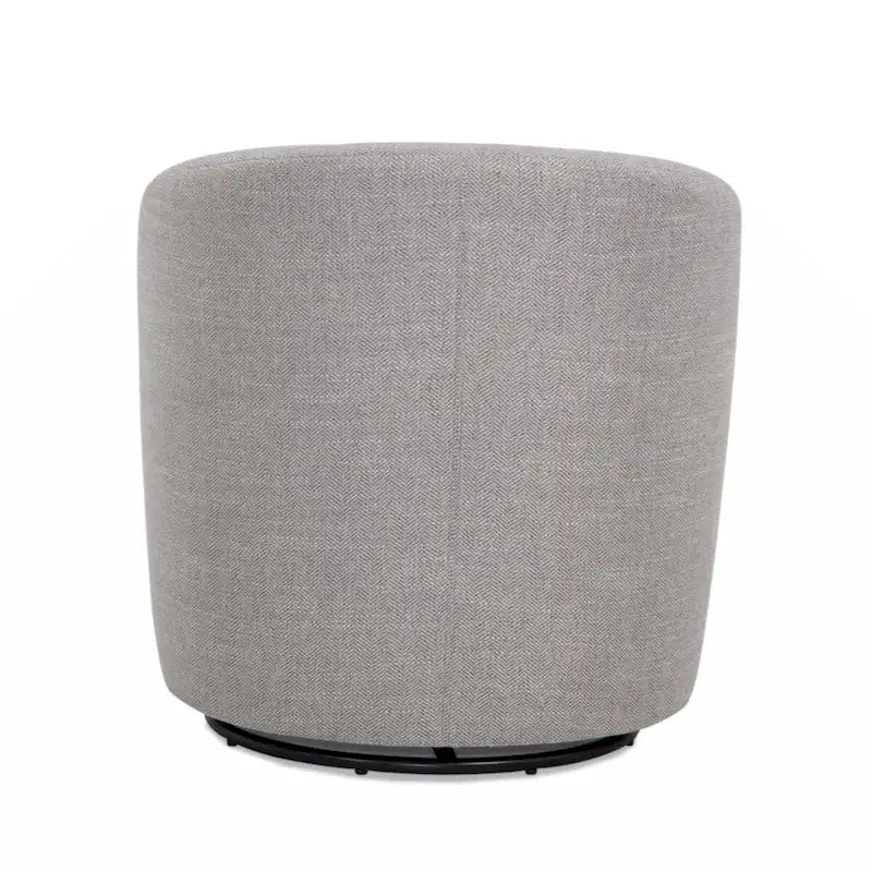 Fauteuil tonneau pivotant en polyester