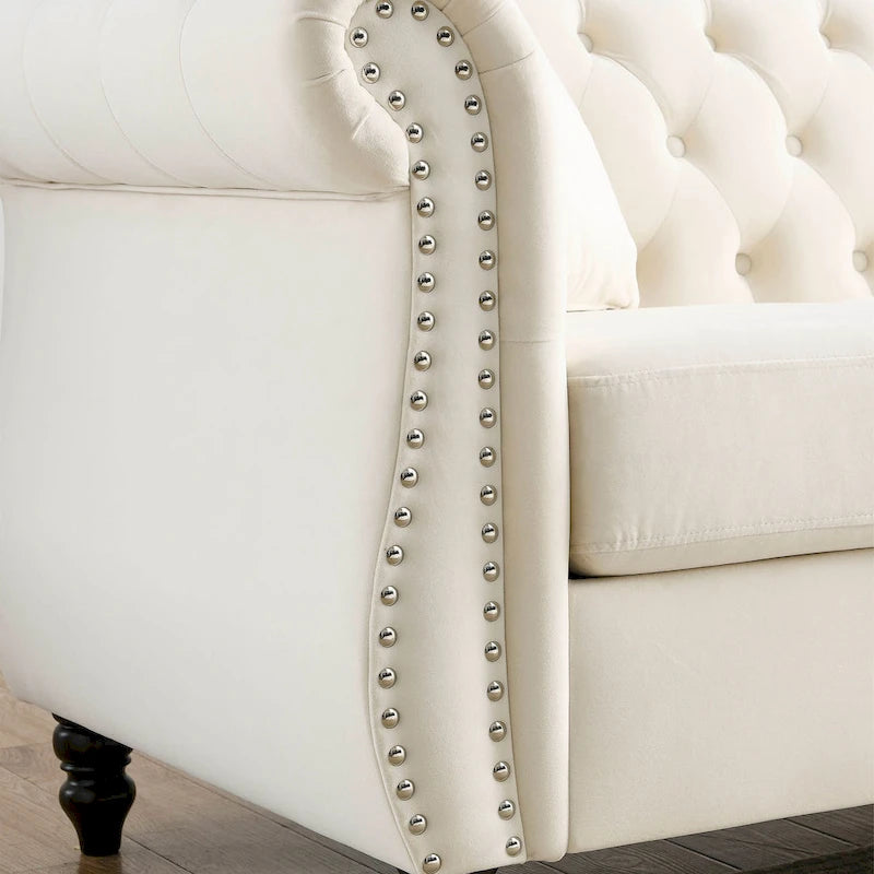 Sala de estar con sofá gris