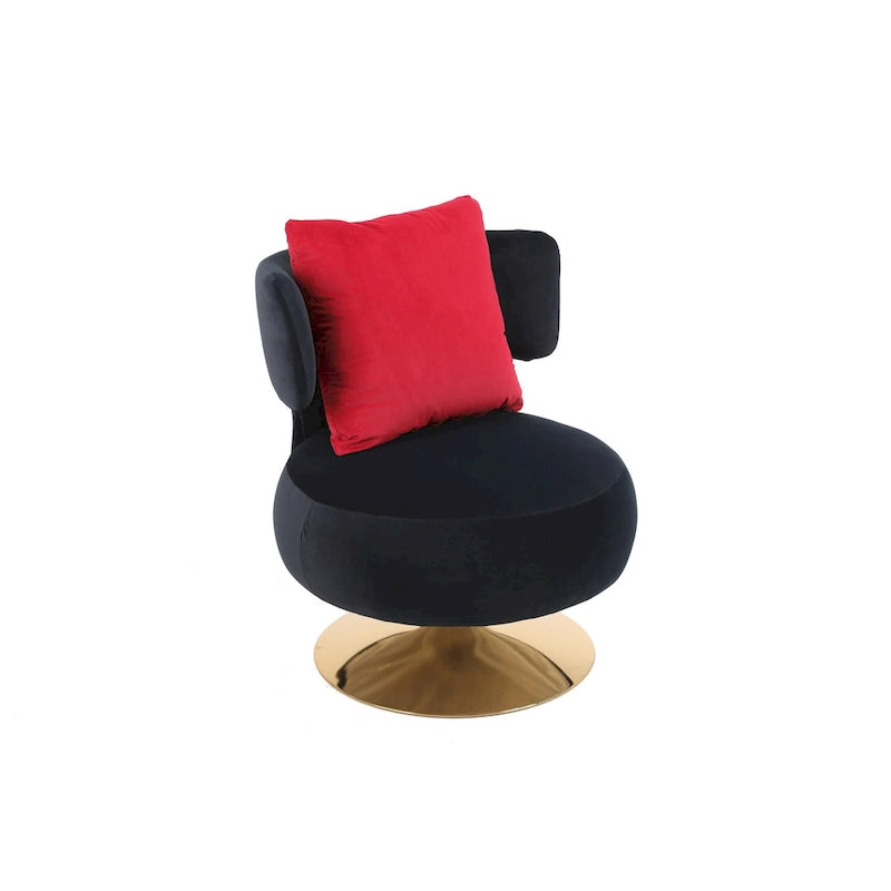 Fauteuil d’appoint pivotant pour salon ou chambre
