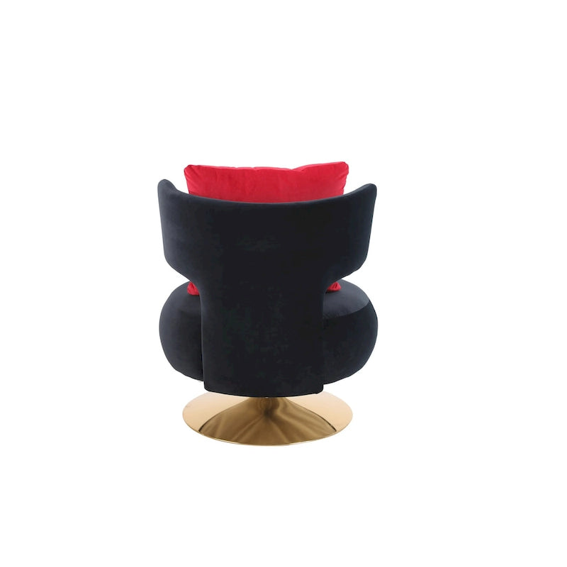 Fauteuil d’appoint pivotant pour salon ou chambre