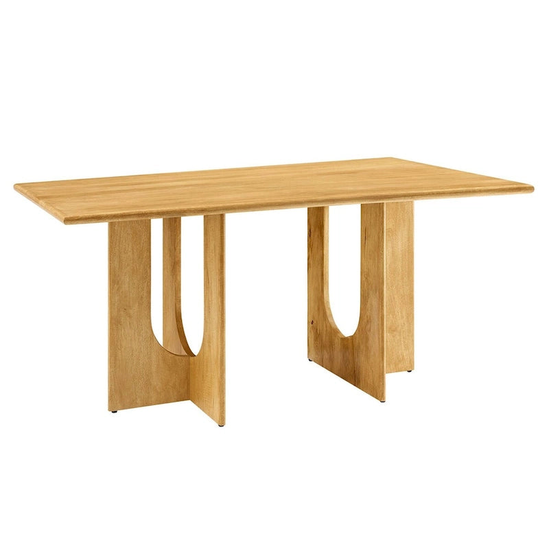 Table de salle à manger rectangulaire en bois de 70