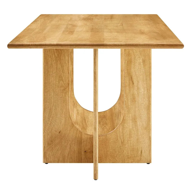 Table de salle à manger rectangulaire en bois de 70