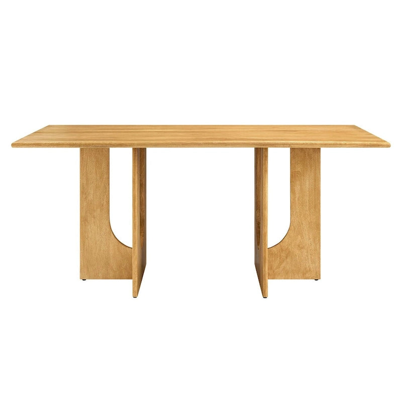 Table de salle à manger rectangulaire en bois de 70
