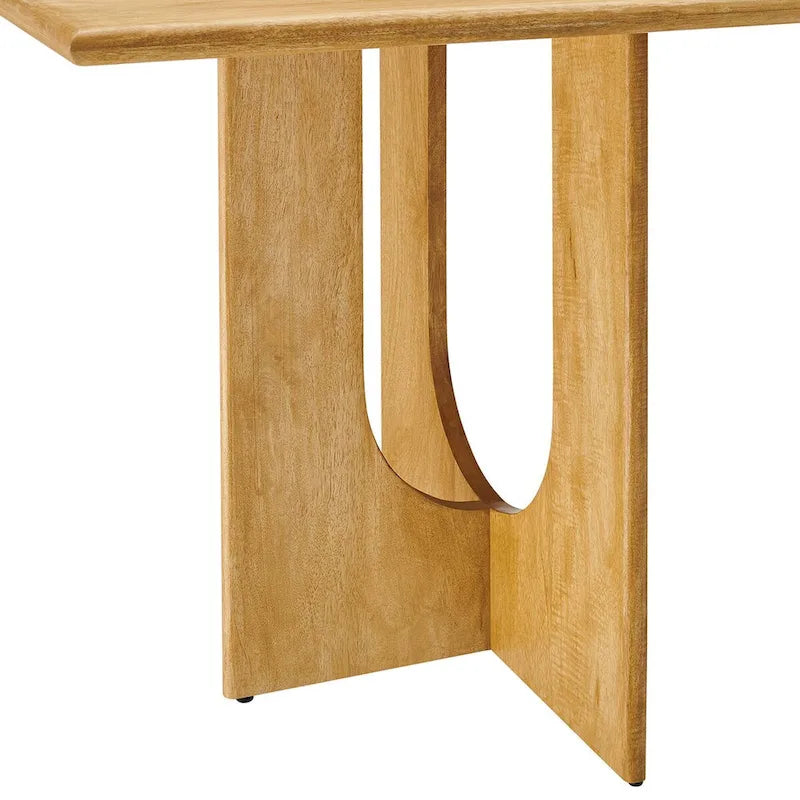 Table de salle à manger rectangulaire en bois de 70