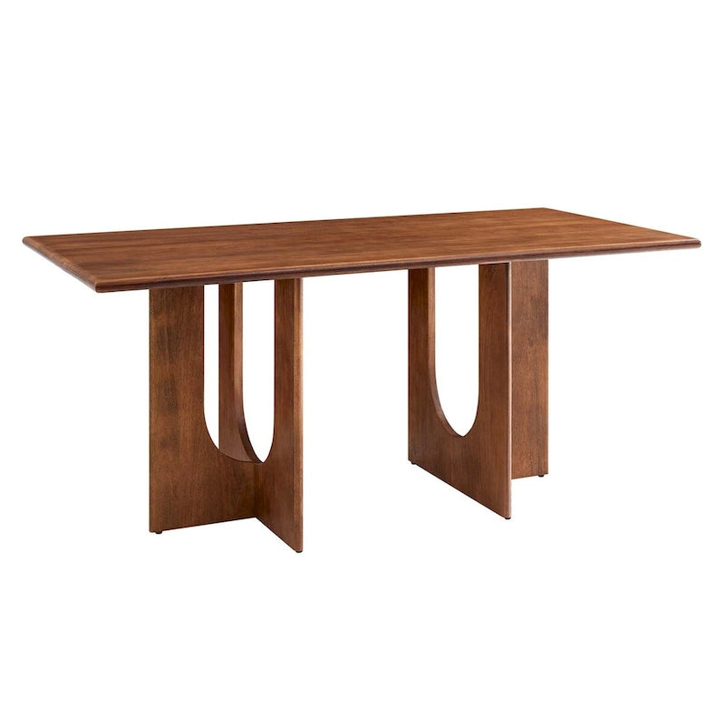 Table de salle à manger rectangulaire en bois de 70