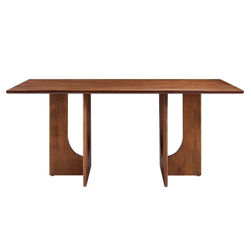 Table de salle à manger rectangulaire en bois de 70
