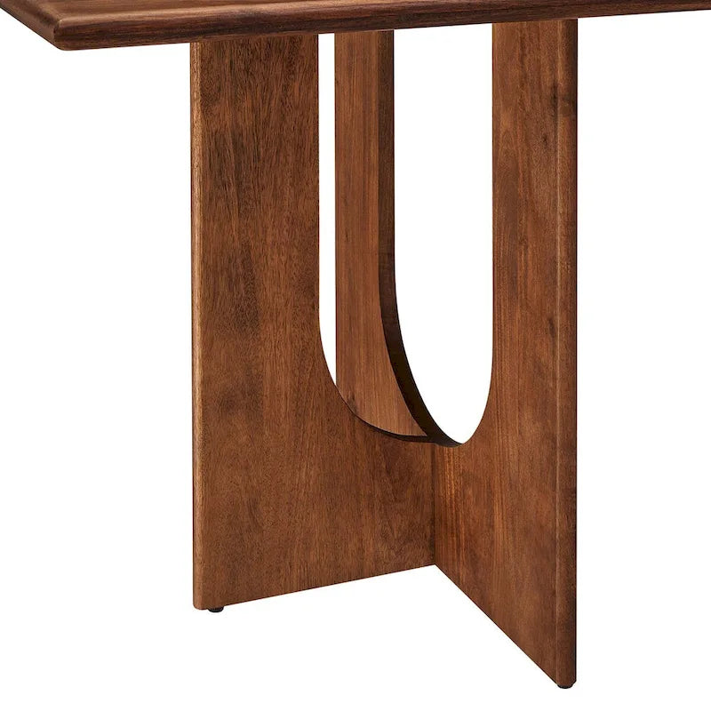Table de salle à manger rectangulaire en bois de 70